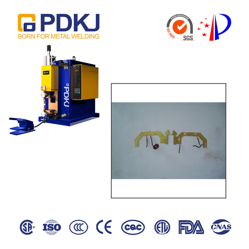 Copper Inverter Precision Spot Welder Desktop AC 25KVA Rated Capacity